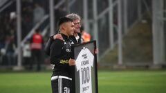 Pizarro lo pasa mal en Colo Colo