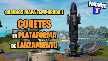 Fortnite: los cohetes emergen en Plataforma de Lanzamiento