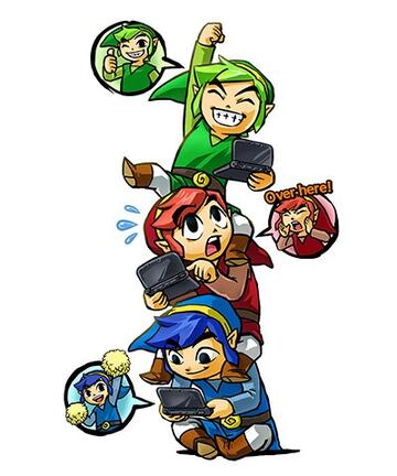 Ilustración - The Legend of Zelda: Tri Force Heroes (3DS)