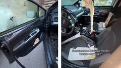 Aparcó el coche y dejó las puertas sin seguro, volvió para cerrarlas y lo que encontró fue el mayor susto de su vida