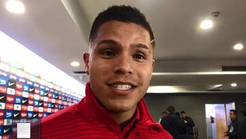 El 'Cucho' regresa, agradece a su equipo y espera marcar