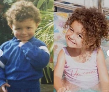 Cristiano recupera una foto de su ni?ez para presumir de parecido con su hija Alana