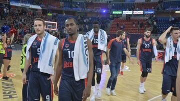 Tristeza del Baskonia en la Euroliga.