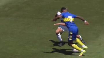 Villa baila al rival y vuelve al gol con la reserva de Boca