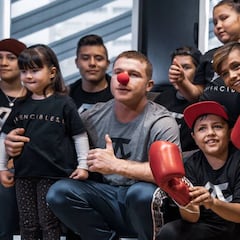 'Canelo' recibe mensaje tras apoyar a niños con cáncer