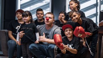 'Canelo' recibe mensaje tras apoyar a niños con cáncer