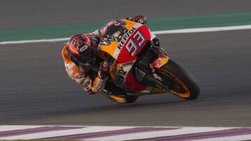 M&aacute;rquez, en Qatar. 