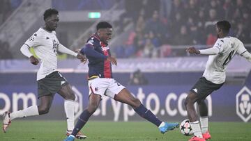 Nueva derrota de Jhon Lucumí y Bologna en Champions League