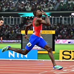 ‘Ser campeón de la NBA no es ser campeón del mundo’: Noah Lyles, triple campeón en Mundial de Atletismo