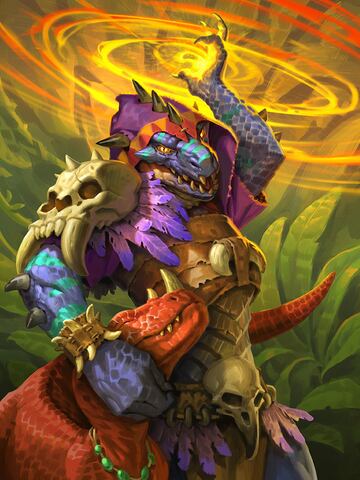 Ilustración - Hearthstone: Viaje a Un&#039;Goro (AND)