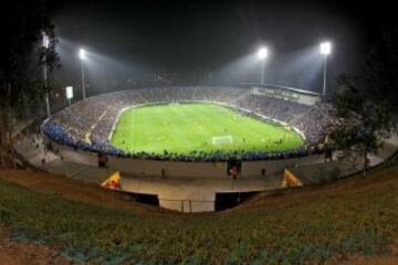 Anoche se inauguró oficialmente el estadio de Viña del Mar, que será sede de la Copa América.