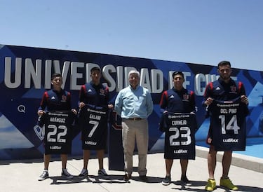 Los números que utilizarán los nuevos refuerzos de la U