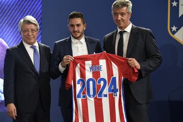 In 2017 Koke renewed with Atlético de Madrid until 2024