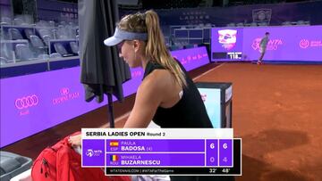 Badosa sigue con paso firme en Belgrado y pasa a cuartos