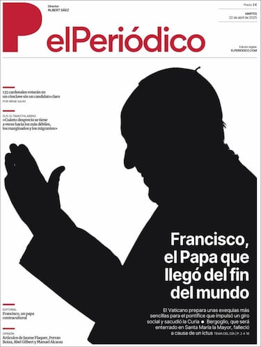 Las portadas de todo el mundo lloran la muerte del papa Francisco