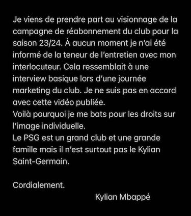 “Mbappé reaccionó como un niño que ha nacido con redes sociales” 