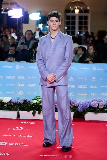 Daniel Vitallé en la alfombra roja.