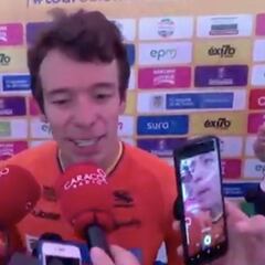 Rigoberto Urán: "Estoy feliz de ganar en Medellín, en mi casa"