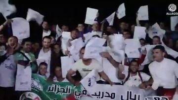 Madrid Peña in Algeria wildly celebrate semi-final win