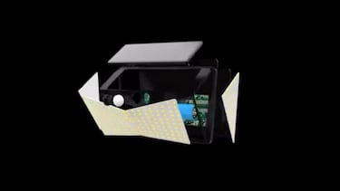 Luz LED y detector de movimiento: así es el paquete de luz solar para jardín con un 67% de descuento
