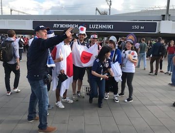 Croacia vs. Inglaterra: El color en las calles previo al partido