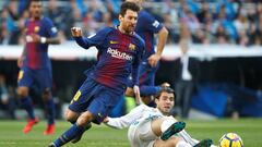 Messi ante Kovacic.