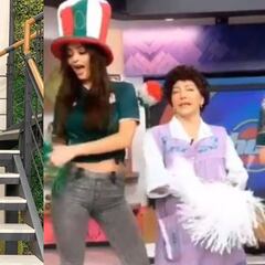 Yanet García y Marisol González apoyan fielmente al 'Tri'