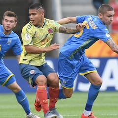 Colombia, fuera del Mundial Sub 20 al caer ante Ucrania