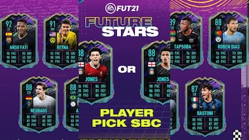 Future Stars de FUT FIFA 21 equipo 2: todos los jugadores y cómo completar los desafíos