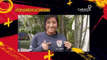 Marilin Rojas, referente de la selección de Bolivia femenino