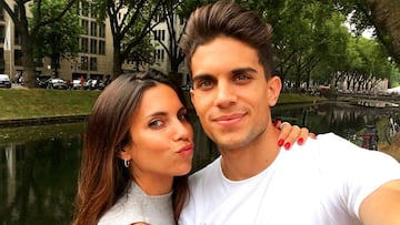 Melissa Jim&eacute;nez y Marc Bartra piden un regalo solidario por su boda