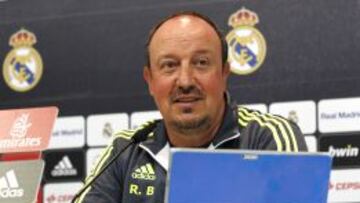 Rafa Benítez, entrenador del Real Madrid