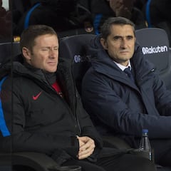 Valverde cena con su staff, colaboradores y sin los jugadores