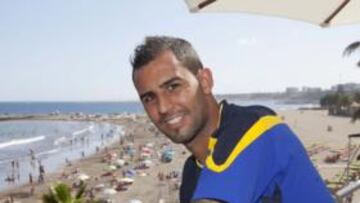 <b>GALONES. </b>Nauzet Alemán asume los galones de líder en el juego de la Unión Deportiva Las Palmas.