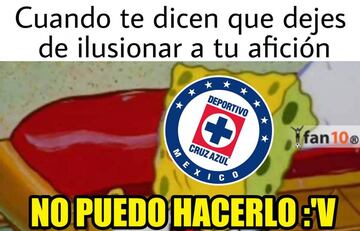 Derrota del Cruz Azul acapara los memes de la jornada