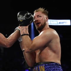 Fury vive una tragicomedia al ser sorprendido por Wallin