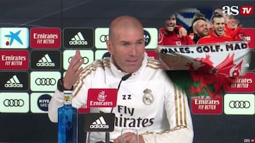 No duró ni dos preguntas sobre Bale: así saltó Zidane