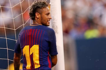 Neymar was Barcelona's match-winner against Juventus at MetLife Stadium.