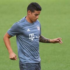 James Rodríguez sufre una lesión en la rodilla izquierda