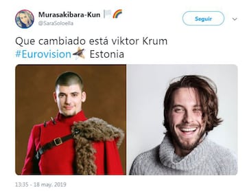 Los mejores memes de la gala de Eurovisión