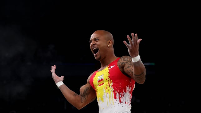 Ray Zapata brilla y se mete en la final de suelo con la tercera nota