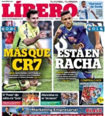 Portadas de la prensa deportiva