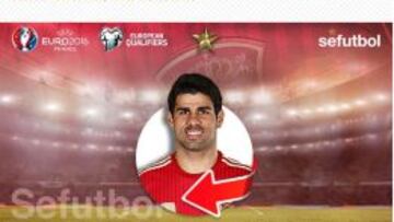 Confirmado: Diego Costa es baja en la concentración de la Roja