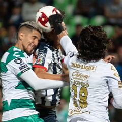 Santos Laguna y Monterrey empataron en cuartos de final de Copa MX