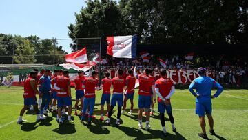 Chivas y su afición le cantan al América