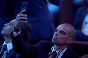 WASHINGTON, DC - DECEMBER 05: Pepe, FIFA legend, attends the FIFA World Cup 2026 Official Draw at John F. Kennedy Center for the Performing Arts on December 05, 2025 in Washington, DC.   Dan Mullan/Getty Images/AFP (Photo by Dan Mullan / GETTY IMAGES NORTH AMERICA / Getty Images via AFP)