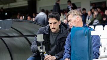 Iñigo Vélez, ante el CE Sabadell.