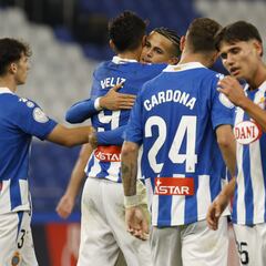 Véliz golea al San Tirso pero el Espanyol pierde a Pol Lozano