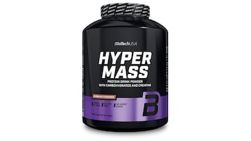 Suplemento deportivo Hyper Mass de 4 kg.