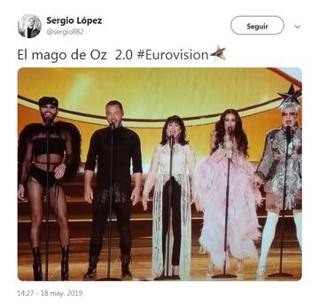 Los mejores memes de la gala de Eurovisión